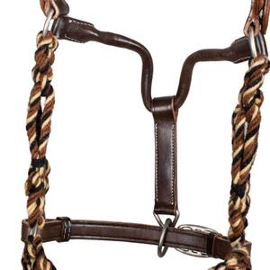 Mohair leather horse halter Pool's Diamond image-3