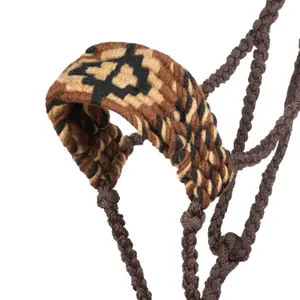 Mohair rope halter for horses Pool's Diamond Design image-1