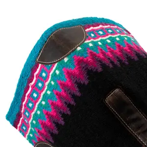 Alfombrilla de doma para caballo de fieltro de lana Pool's image-2