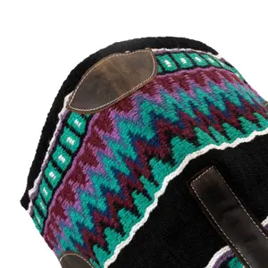 Alfombrilla de silla de montar para caballo de fieltro de lana Pool's image-2