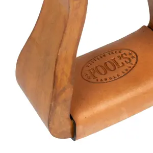 Wooden western stirrups Pool's image-4