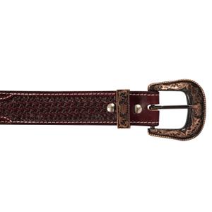 Western belt with a copper and zinc buckle Pool's image-1
