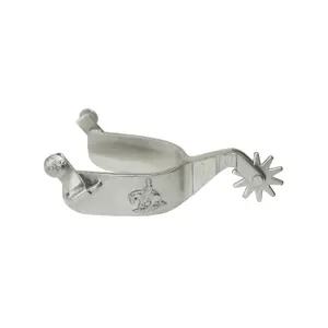 Western riding spur Pool's Satin Reining image-0