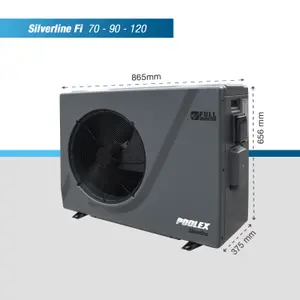 Pompe à chaleur model 120 Poolex Silverline Fi