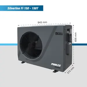 Pompe à chaleur model 150 Poolex Silverline Fi