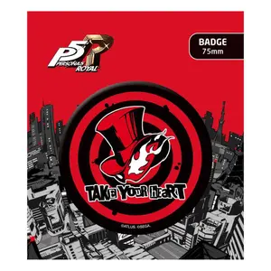 Collector's album Popbuddies Persona 5 Royal pin Take your Heart image-0