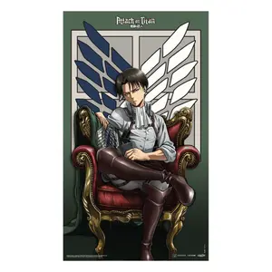 Fabric poster Popbuddies Attack on Titan Levi image-0