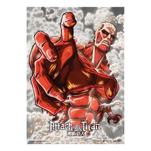 Poster Popbuddies Attack On Titan Fabric Colossal image-0