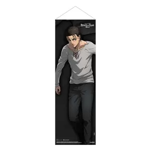 Poster Popbuddies rouleau mural Q WORKSHOP Attack on Titan Slim Eren Jaegers image-0