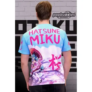 T-shirt Popbuddies Hatsune Miku Hanami image-1