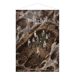 Banner Popbuddies Attack on Titan: The Final Season wallscroll Following the Rumbling image-0