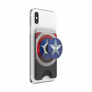 Maniglia per smartphone Popsockets PopWallet+ Captain America image-3