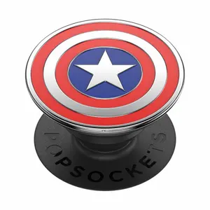 Maniglia per smartphone Popsockets PopWallet+ Captain America image-0
