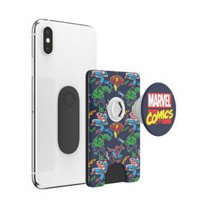 Smartphone handle Popsockets PopWallet+ Marvel Comics 57.66x89.92x10.67mm image-2