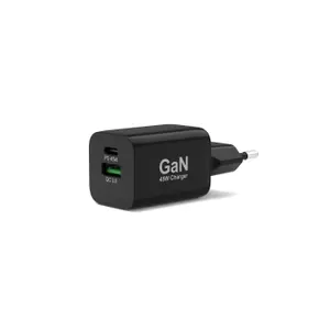 Carregador de parede com cabo tipo c ficha eu Port Designs GaN USB-C Power Delivery & USB-A Quick image-1
