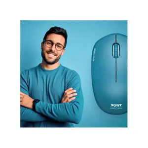 Souris sans fil 2,4 GHz USB-A COLLECTION ambidextre optique 1600 DP Port Designs image-4