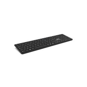 Clavier de bureau précis Bluetooth rechargeable indicateur LED portée 8m slim et design EU Port Designs image-2