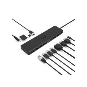 Station d'accueil double écrans 4K USB-C 100W pour 11 périphérique Port Designs image-2