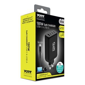 Chargeur TYPE C & A GaN - EU Port 130W image-3