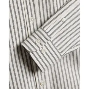 Stribet skjorte med lange ærmer Portuguese Flannel Montelo image-3