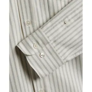 Stribet skjorte med lange ærmer Portuguese Flannel Montelo image-3