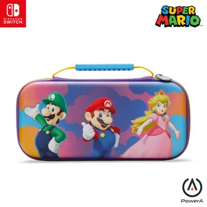 Sacoche pour switch PowerA Mario- Color Splash Heroes
