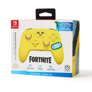 Manette de jeu sans fil améliorée PowerA Switch- Fortnite-Peely image-3