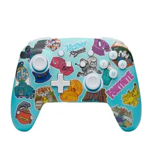 Manette de jeu sans fil améliorée PowerA Switch- Fortnite Sticker Mania