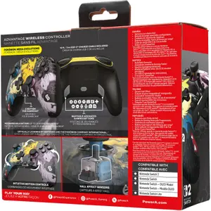 Manette de jeu sans fil PowerA Advantage -Pokémon Méga Évolutions image-3