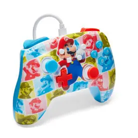 Manette de jeu filaire améliorée avec palette PowerA Mario Hero Reel image-1
