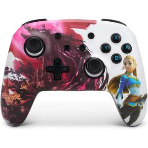 Manette de jeu PowerA Enhanced Zelda Blood Moon pour Nintendo Switch
