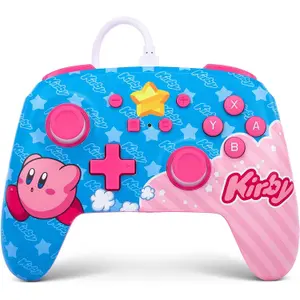 Manette de jeu PowerA Enhanced Kirby pour Nintendo Switch