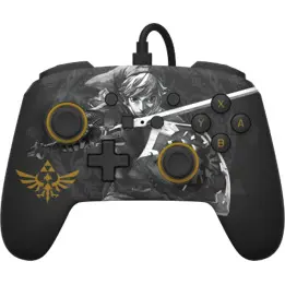 Manette de jeu améliorée pour switch PowerA Battle Ready Zelda Link