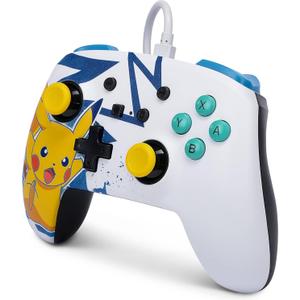 Manette de jeu PowerA Enhanced Pokémon : Pikachu High Voltage pour Nintendo Switch/PC image-1