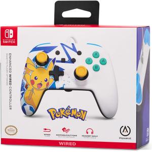 Manette de jeu PowerA Enhanced Pokémon : Pikachu High Voltage pour Nintendo Switch/PC image-5