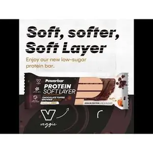 Barra de proteína nutricional PowerBar Soft Layer (x12) image-2
