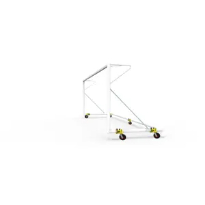 8-Bit self-levelling transportable table with wheels Powershot