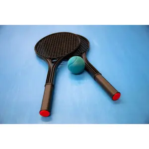 Set de tennis 2 raquettes + 1 balle mousse Powershot image-1