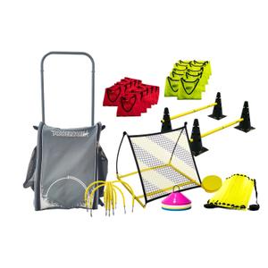 Matériel d'entraînement + Slalom enfant Powershot Mini Powercart "Bambini"