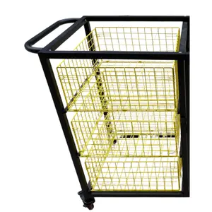 Storage trolley with wheels Powershot