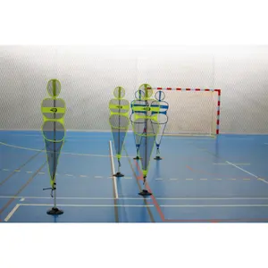 Mannequin d'entraînement avec piquets slalom Powershot (x5) image-0