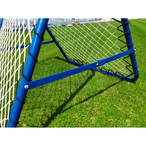 Filet Rebond Pliable Sports POWERSHOT Filet Rebond 1x1m - Entièrement Pliable - Football Handball Basketball Ballon De Foot