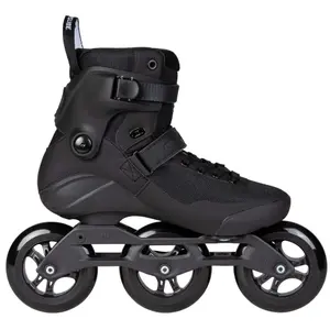 Freeskate rullskridskoåkning Powerslide  Triple Black 110 image-1
