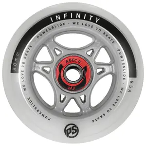 Ruota per pattini Powerslide Infinity 80 RTR ABEC9