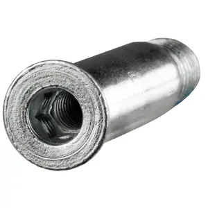Single steel axle nut for brake Powerslide Hex, Thread image-1