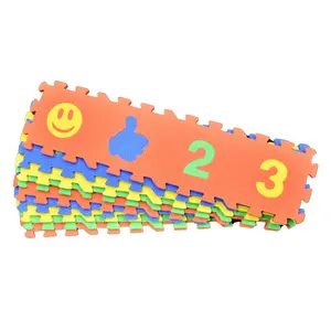 Bokstavs- och siffermatta med bitar Pre-Sport image-0