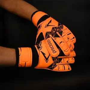 Goalkeeper gloves Precision Fusion X Flat Cut Essential image-1