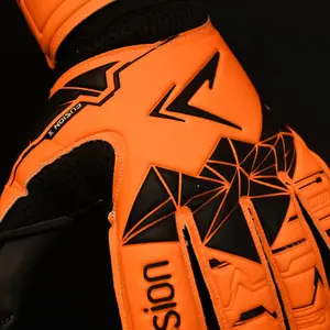 Goalkeeper gloves Precision Fusion X Flat Cut Essential image-3