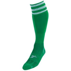 709mgw-3-stripe-socks-precision-precision-pro-green-white-40-46