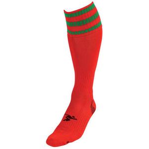709msg-3-stripe-socks-precision-precision-pro-red-green-40-46